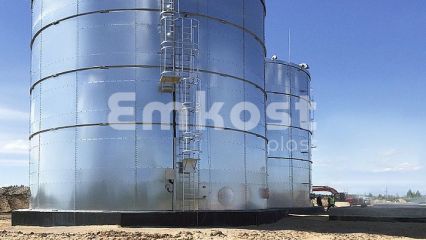 Резервуар стальной вертикальный РВС 1500 м3