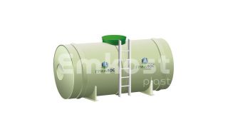 ГРИНЛОС Емкость 12 м3 горизонтальная цилиндрическая наземная - фото 1