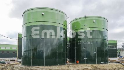 Резервуар вертикальный стальной для воды РВС 800 м3