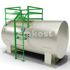 ГРИНЛОС Емкость стальная 20 м3 горизонтальная наземная