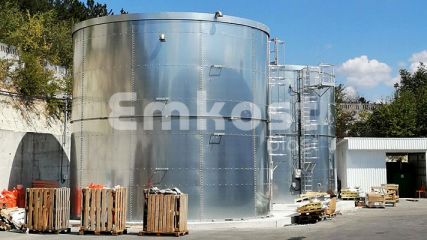 Резервуар вертикальный стальной для воды РВС 250 м3