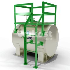 ГРИНЛОС Емкость стальная 3 м3 горизонтальная наземная