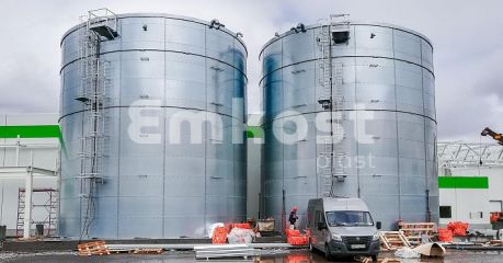 Резервуар стальной вертикальный РВС 5000 м3