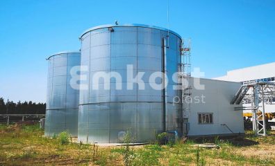 Резервуар вертикальный стальной для воды РВС 900 м3