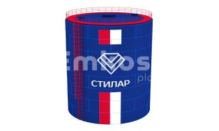 Резервуар вертикальный стальной РВС 250 м3 - фото 1