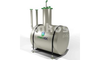 ГРИНЛОС Емкость стальная 3 м3 горизонтальная подземная - фото 1