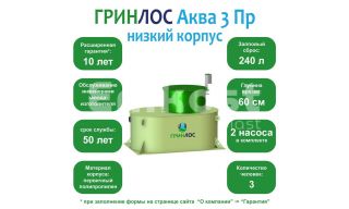 ГРИНЛОС Аква 3 низкий корпус Пр - фото 2