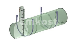 ЕМКОСТЬ HELYX ЕГЦ 4-1200 - фото 2
