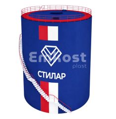 Резервуар вертикальный стальной РВС 40 м3