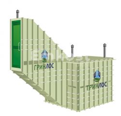 Гринлос Погреб ДТ 1500*1500*2000