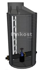 Колодец для утепленного трубопровода FD