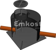 Дренажный колодец TERA D1200 H2000