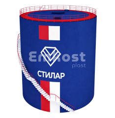Резервуар вертикальный стальной РВС 125 м3
