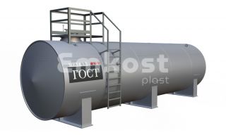 Резервуар горизонтальный стальной РГС-100 м3 - фото 1