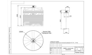 Polimer Group V 8000 с лопастной мешалкой - фото 3