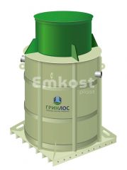 Гринлос Жироуловитель 14-800 Вертикальный Подземный