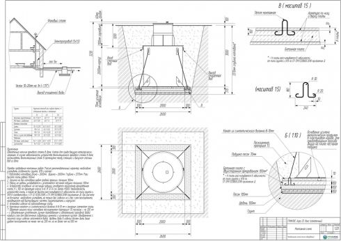 Схема монтажа ГРИНЛОС Аэро 25 Лонг