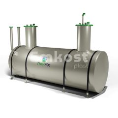 ГРИНЛОС Емкость стальная 125 м3 горизонтальная подземная