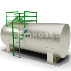 ГРИНЛОС Емкость стальная 50 м3 горизонтальная наземная