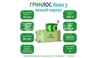 ГРИНЛОС Аква 3 низкий корпус - фото 2