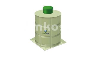 ГРИНЛОС Емкость 12 м3 вертикальная цилиндрическая подземная - фото 1