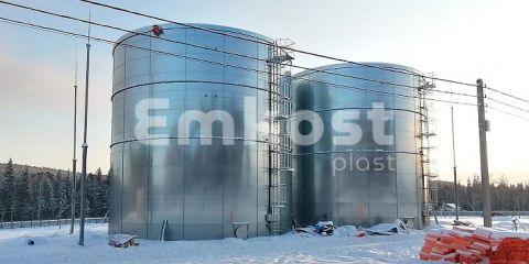 Резервуар стальной вертикальный РВС 3000 м3