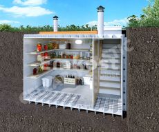 Селлар Модерн 90°+ 2300х1800х2150