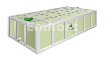 ГРИНЛОС Емкость 10 м3 прямоугольная наземная