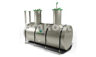 ГРИНЛОС Емкость стальная 50 м3 горизонтальная подземная - фото 1