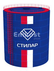 Резервуар вертикальный стальной РВС 250 м3
