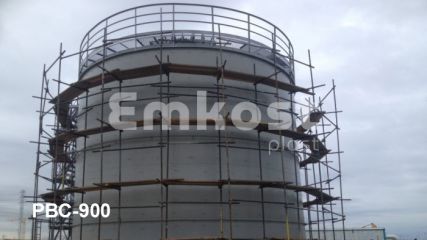 Резервуар вертикальный стальной РВС-900 м3