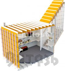 Витязь с боковым вертикальным входом 5000х2000х2100