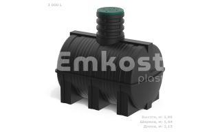 Polimer Group ЕП D 3000 литров - фото 1