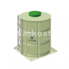 ГРИНЛОС Емкость 25 м3 вертикальная цилиндрическая наземная