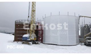 Резервуар вертикальный стальной РВС-600 м3 - фото 1