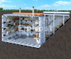 Селлар Модерн+ 2300х1800х2150