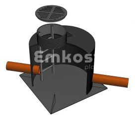 Ливневый колодец дождеприемный TERA D1000 H2000
