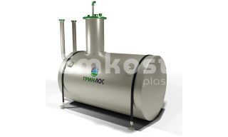 ГРИНЛОС Емкость стальная 25 м3 горизонтальная подземная - фото 1