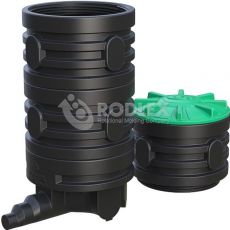 Колодец канализационный пропускной Rodlex H 2000