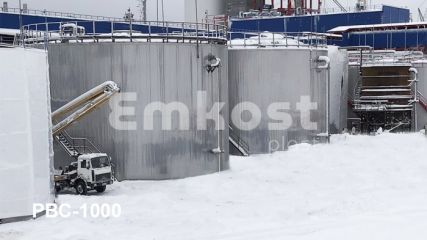 Резервуар вертикальный стальной РВС-1000 м3