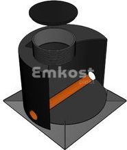 Канализационный колодец TERA D1200 H2000