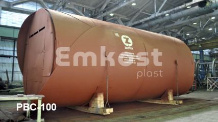 Резервуар вертикальный стальной РВС-100 м3