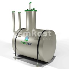 ГРИНЛОС Емкость стальная 10 м3 горизонтальная подземная