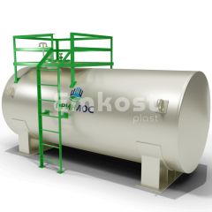 ГРИНЛОС Емкость стальная 40 м3 горизонтальная наземная