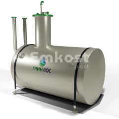 ГРИНЛОС Емкость стальная 25 м3 горизонтальная подземная